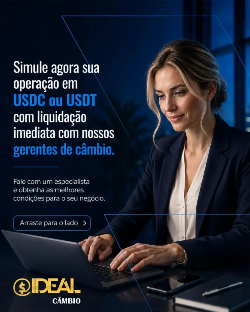 Pagamentos internacionais via Stablecoin
