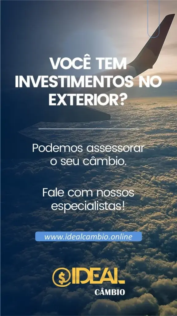 Câmbio para investimentos no exterior